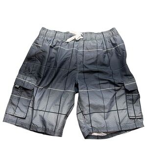 KANU Surf NEW Vector Charcoal Men’s Lined Swim Shorts SZ XL